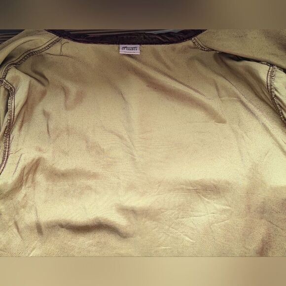 CP Shades L Red Burnout Velvet Top Whimsigoth Fairy Grunge Rebel Punk 90s 70s - Picture 10 of 10